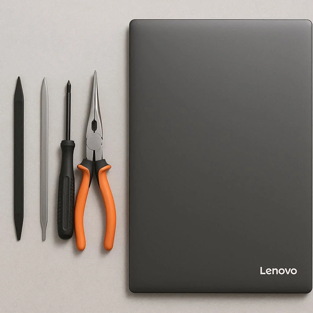 ابزارهای لازم برای تعمیر قاب لنوو