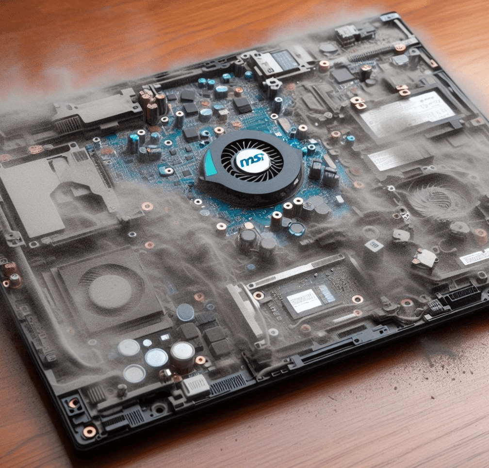 اثر گرد و غبار بر قطعات داخلی ام اس آی