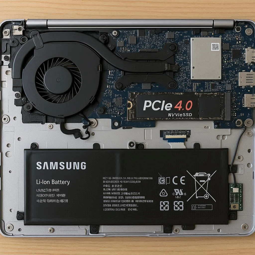 ارتقا هارد با PCIe 4.0 در لپ تاپ سامسونگ
