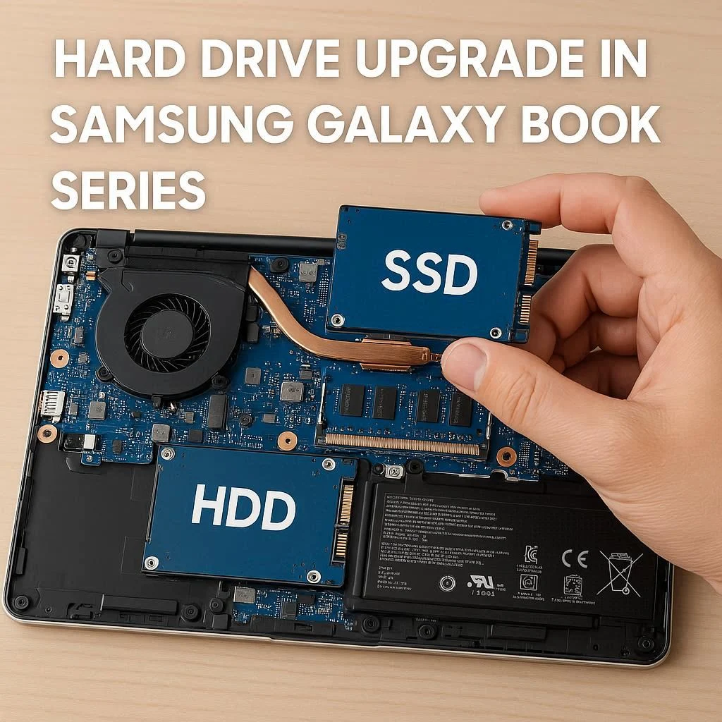 ارتقا هارد لپ تاپ در سری Galaxy Book سامسونگ