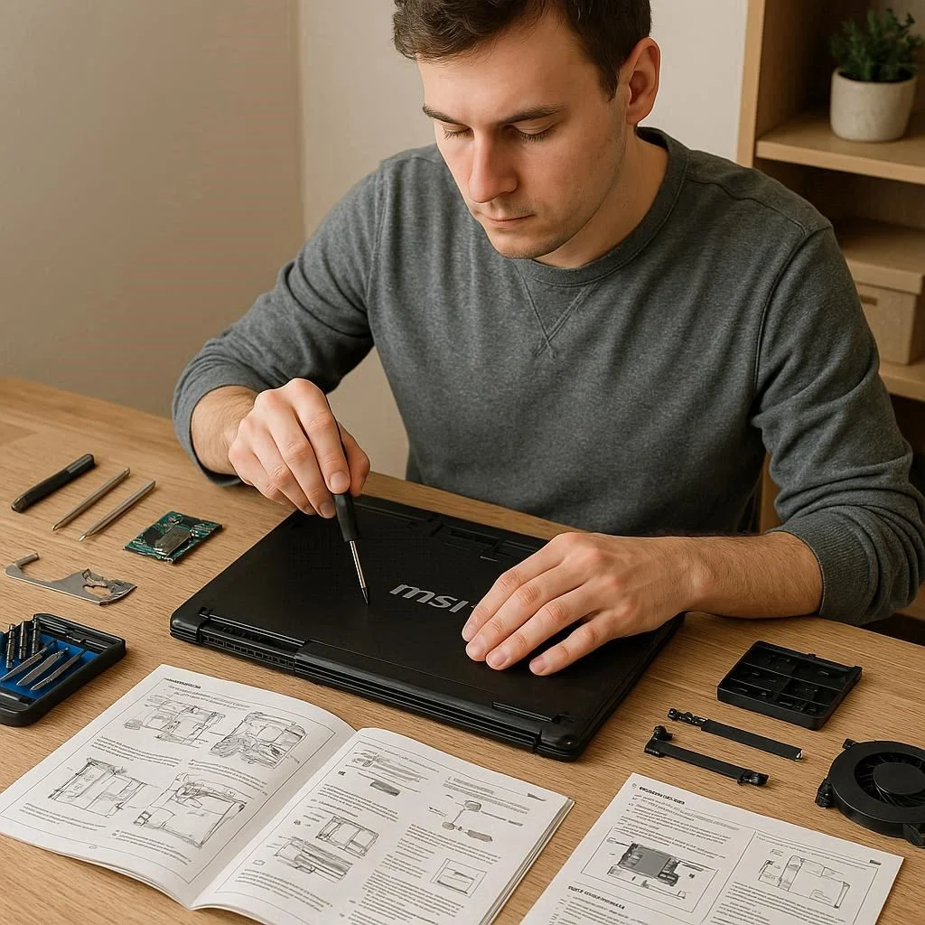 امکان تعمیر قاب MSI در منزل