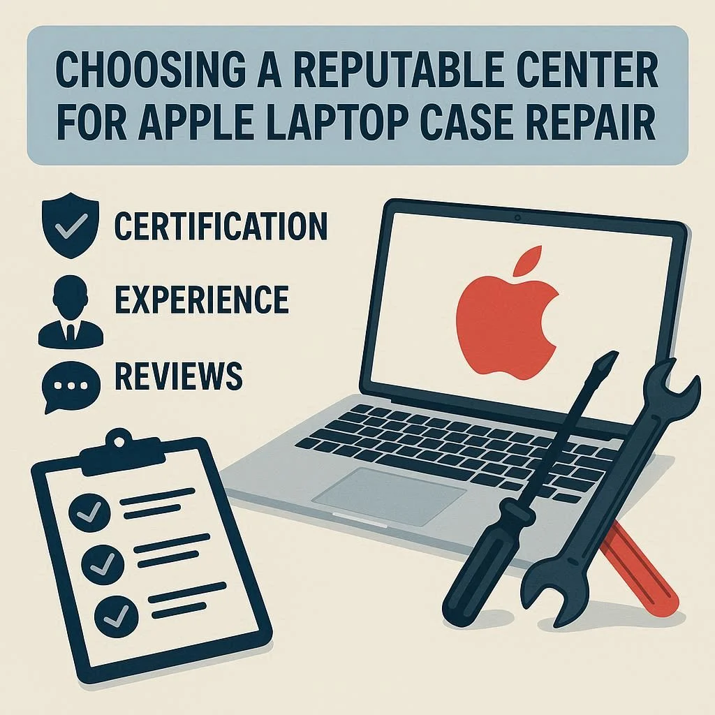 انتخاب مرکز معتبر برای تعمیر قاب اپل