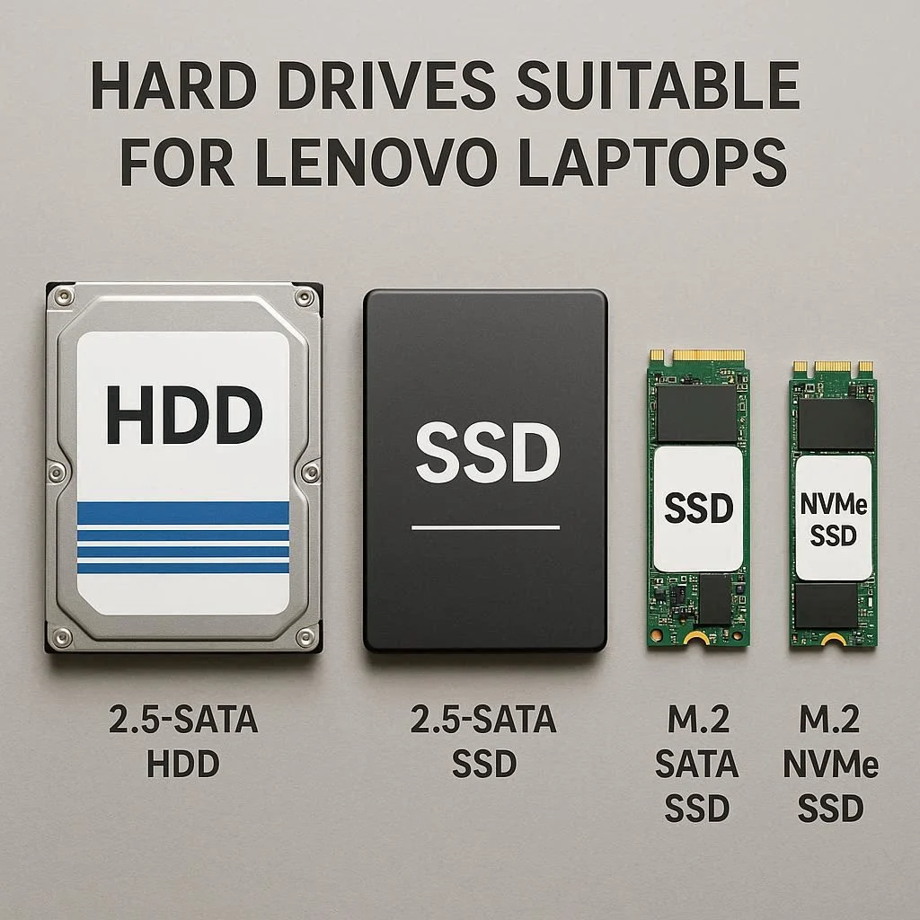 انواع هارد مناسب لنوو