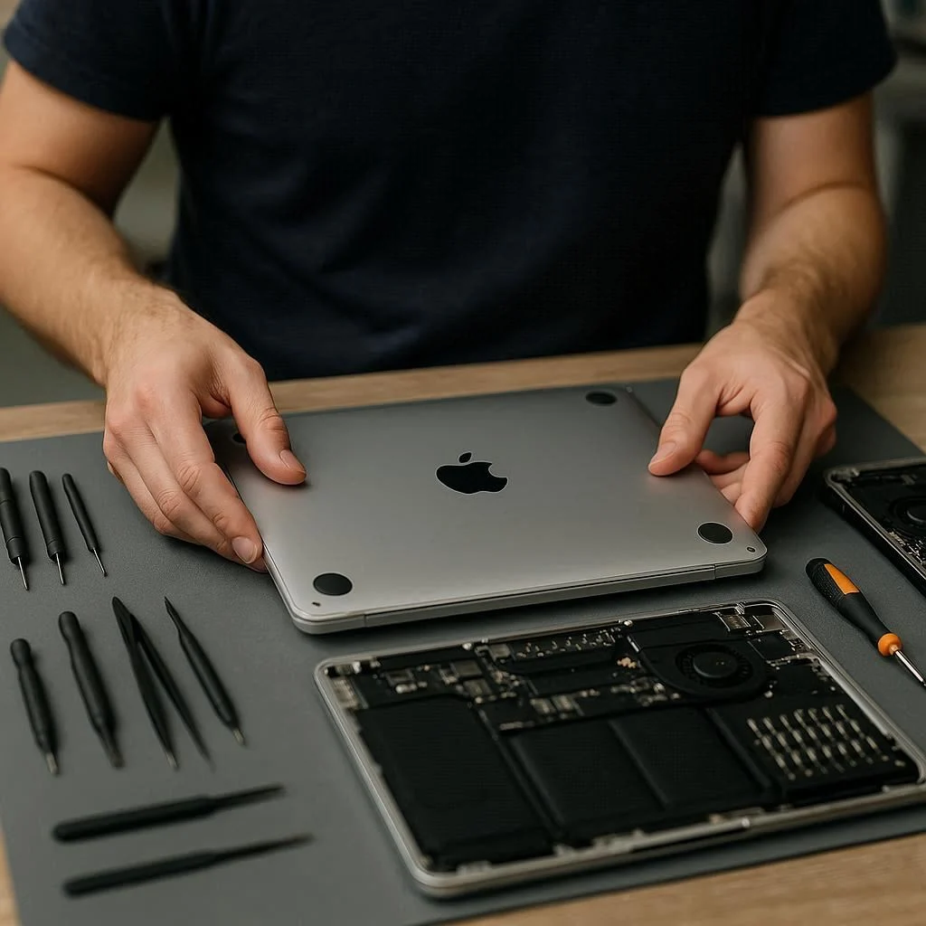 اهمیت تعمیر و تعویض قاب لپ تاپ اپل