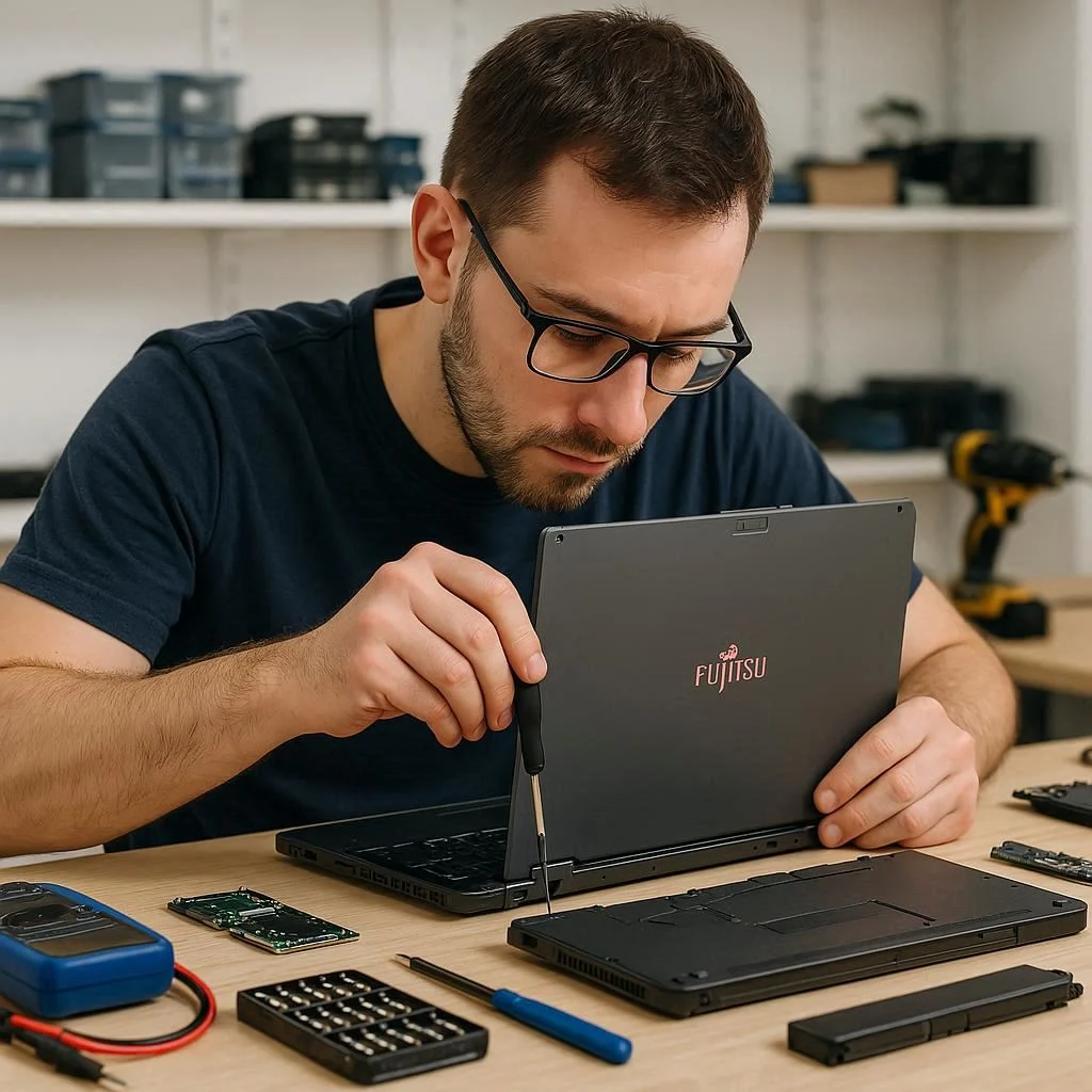 اهمیت تعمیر و تعویض قاب لپ تاپ فوجیتسو