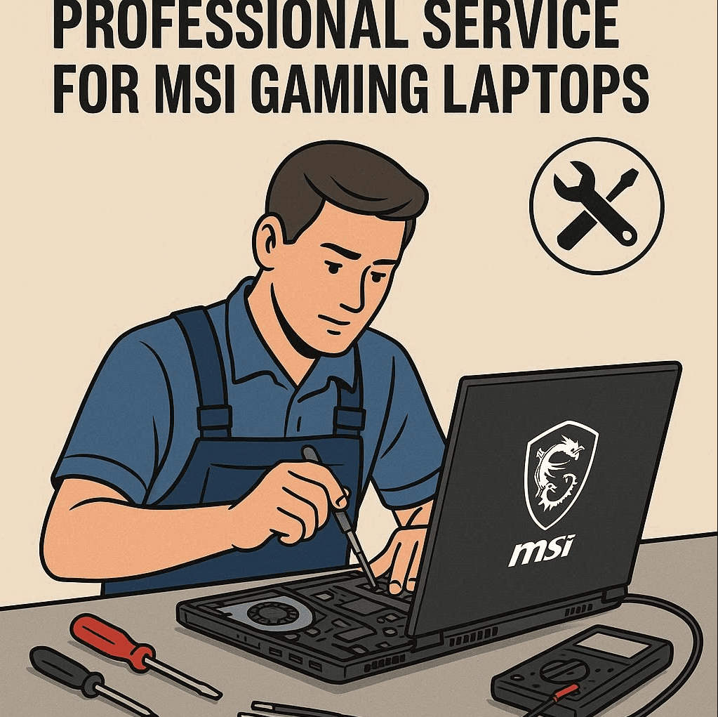 اهمیت سرویس حرفه‌ای برای گیمینگ MSI