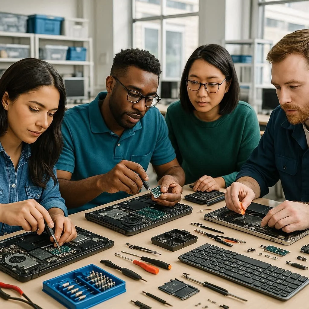 بازسازی لپ‌تاپ دانشجویی و اداری