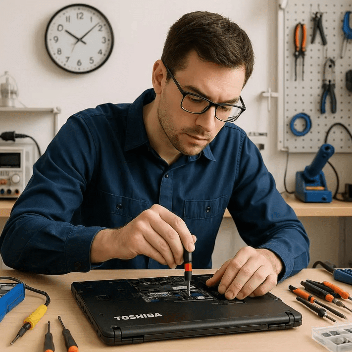 بهترین زمان سرویس لپ‌تاپ توشیبا