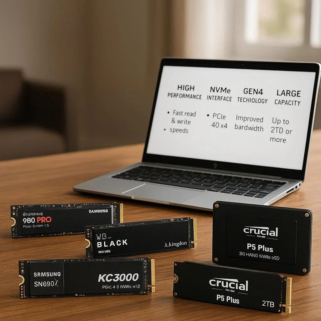 بهترین مدل‌های SSD برای HP
