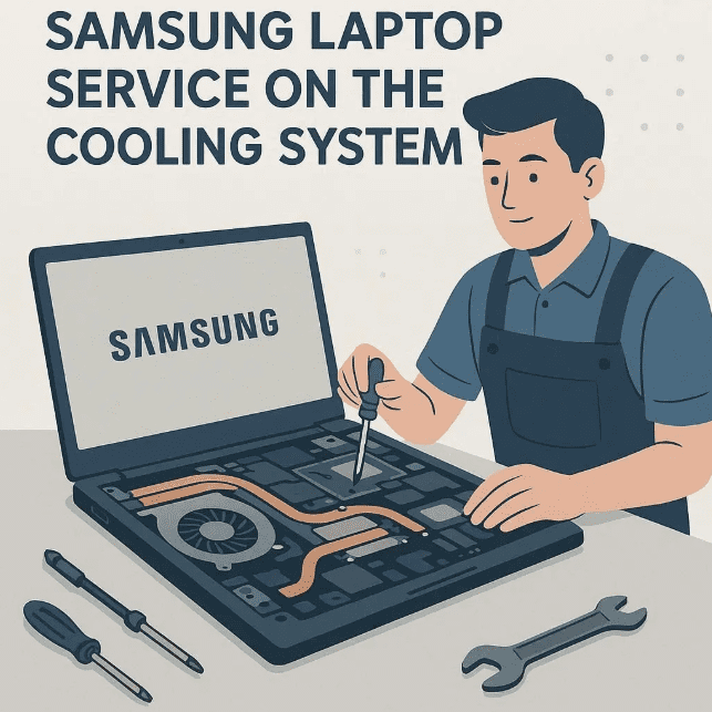 تأثیر سرویس لپ تاپ بر سیستم خنک‌کننده