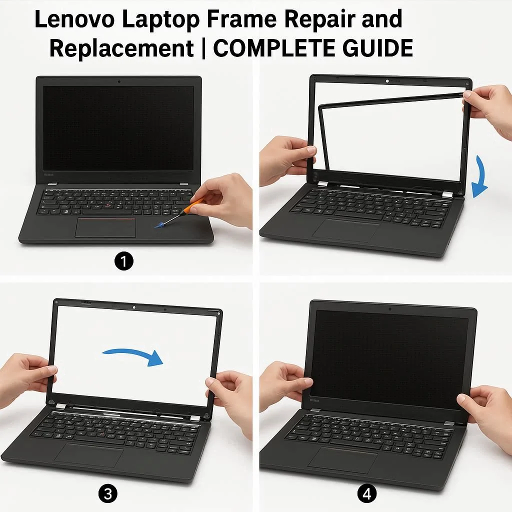 تعمیر و تعویض قاب لپ تاپ لنوو راهنمای کامل