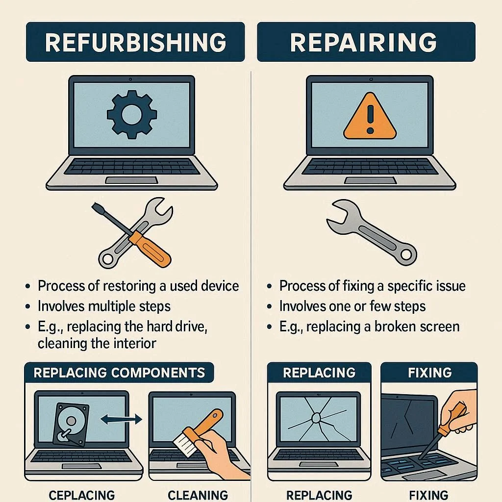 تفاوت بازسازی و تعمیر
