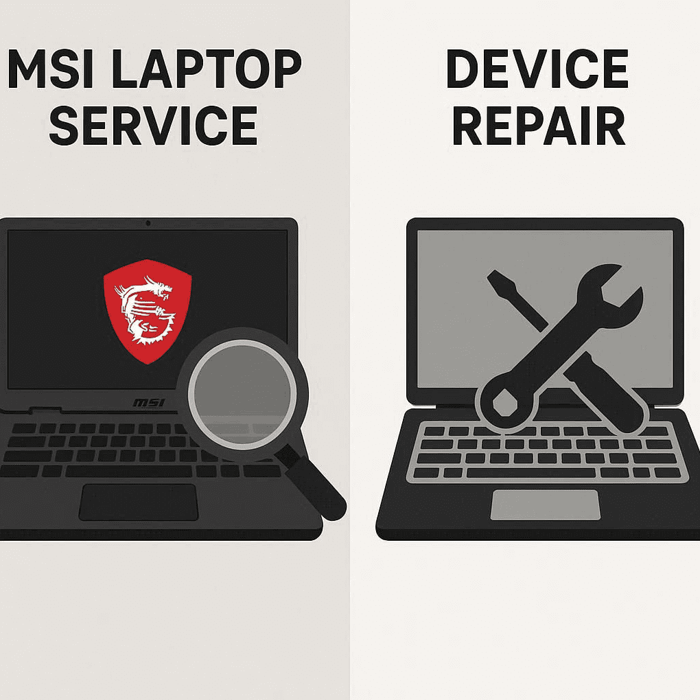 تفاوت سرویس ام اس آی با تعمیر دستگاه