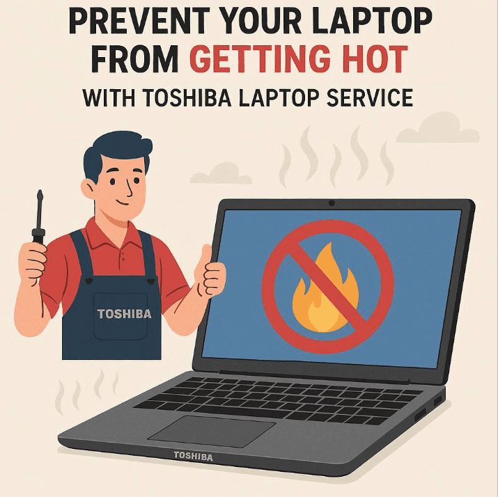 جلوگیری از داغ شدن با سرویس توشیبا