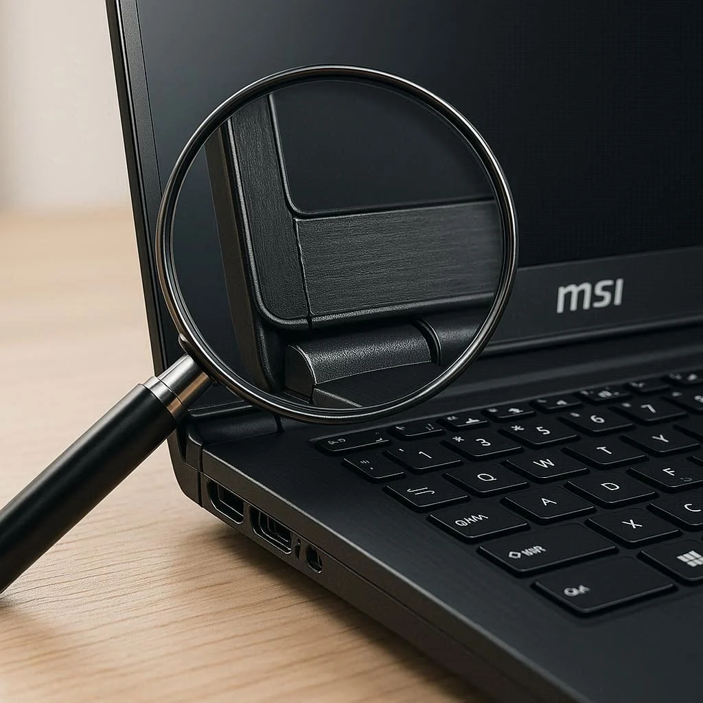 دلایل آسیب‌پذیری قاب لپ تاپ MSI