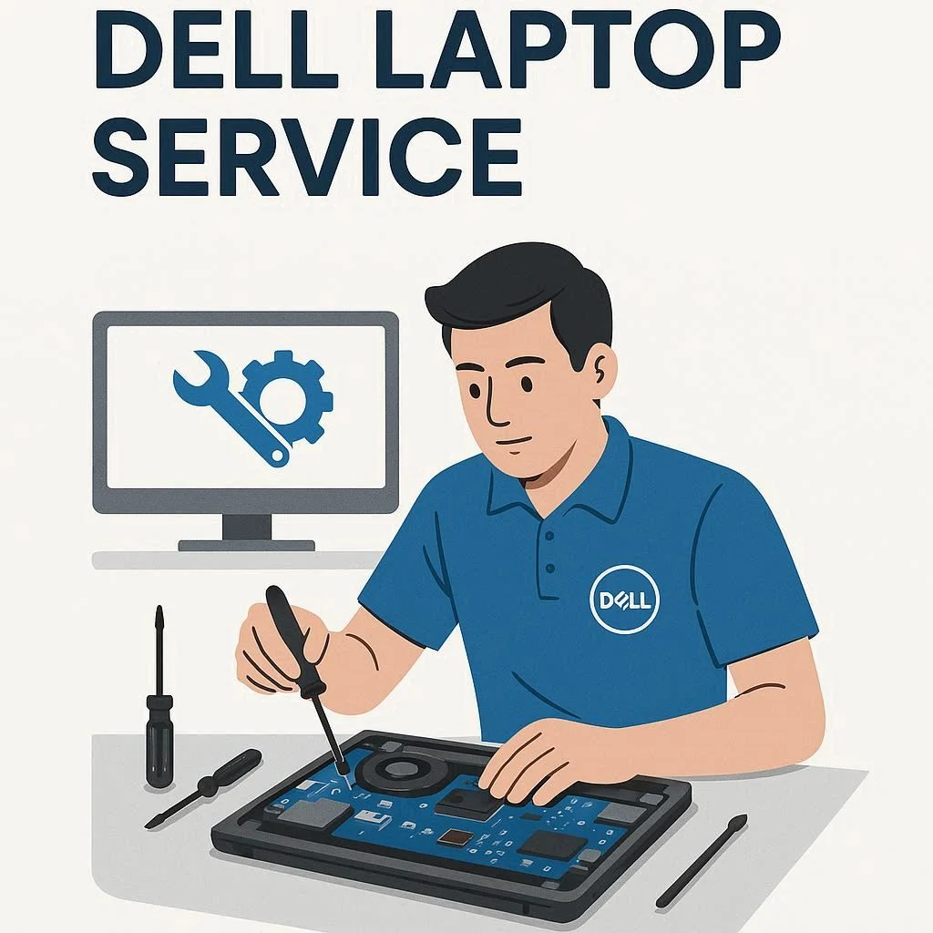 راهنمای کامل سرویس لپ تاپ دل