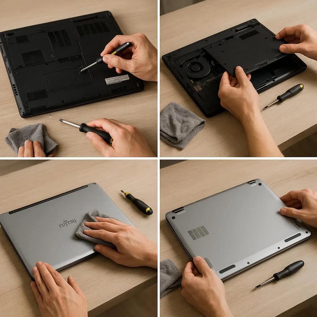 روش‌های تعویض قاب فوجیتسو