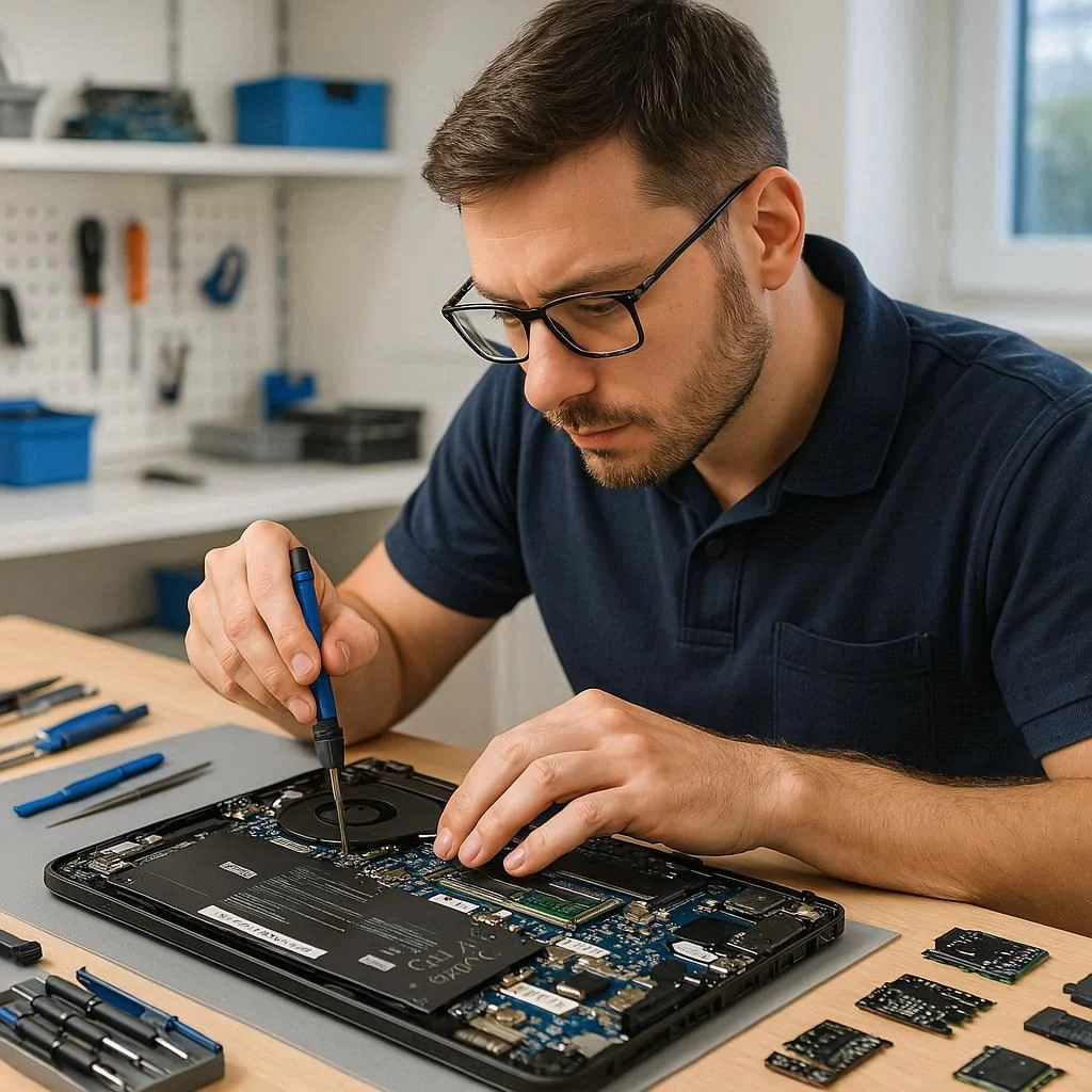 روش‌های سرویس لپ تاپ دل