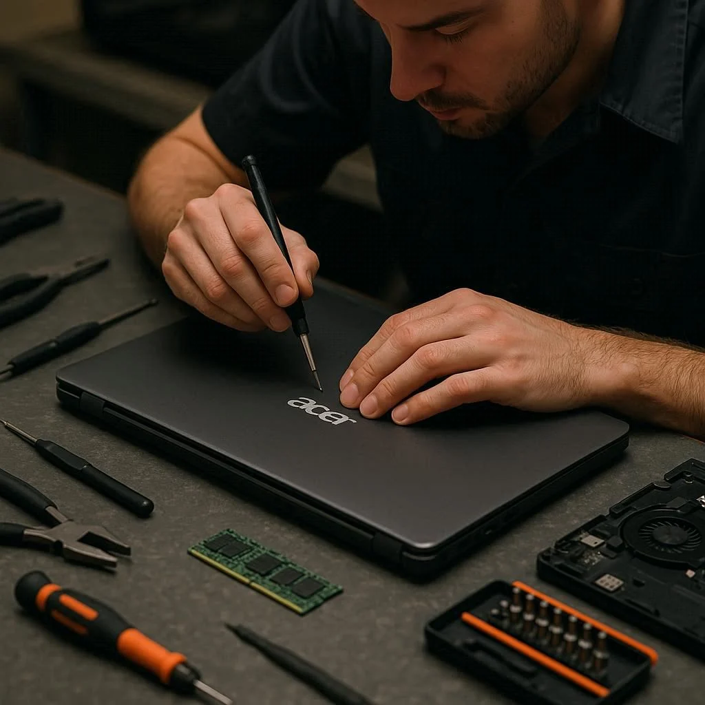 زمان مناسب تعمیر قاب لپ تاپ ایسر