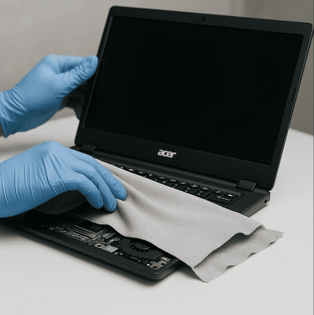 سرویس ایسر و محافظت از قطعات حساس