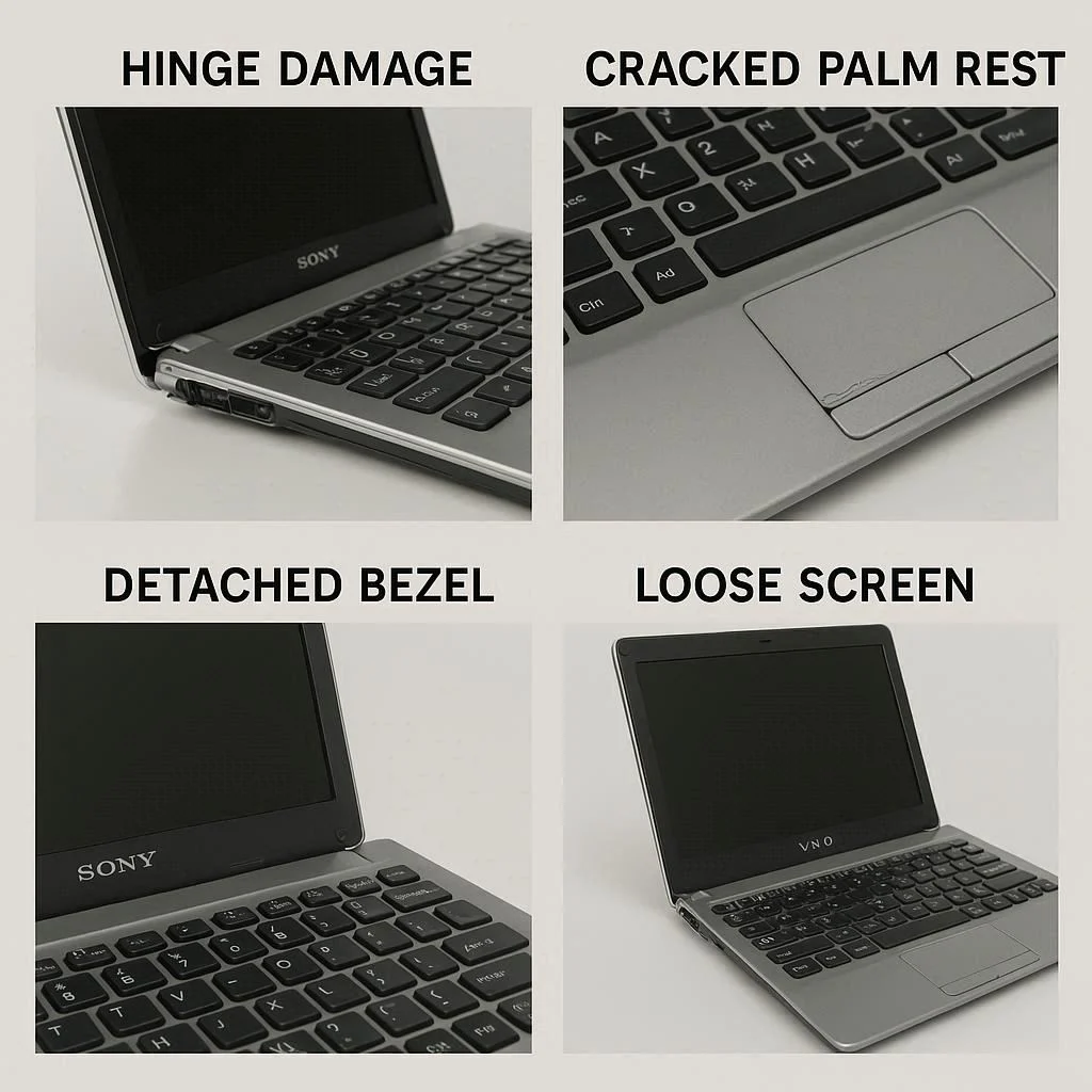 علائم خرابی قاب سونی