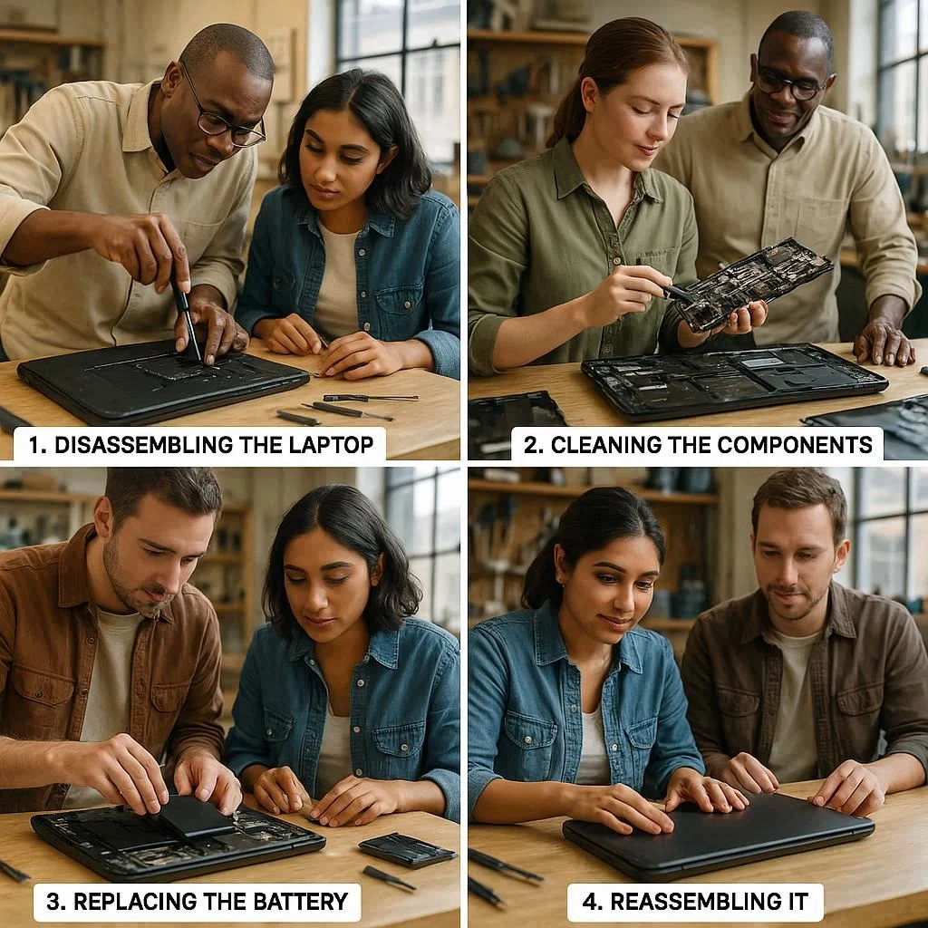 مراحل اصلی بازسازی