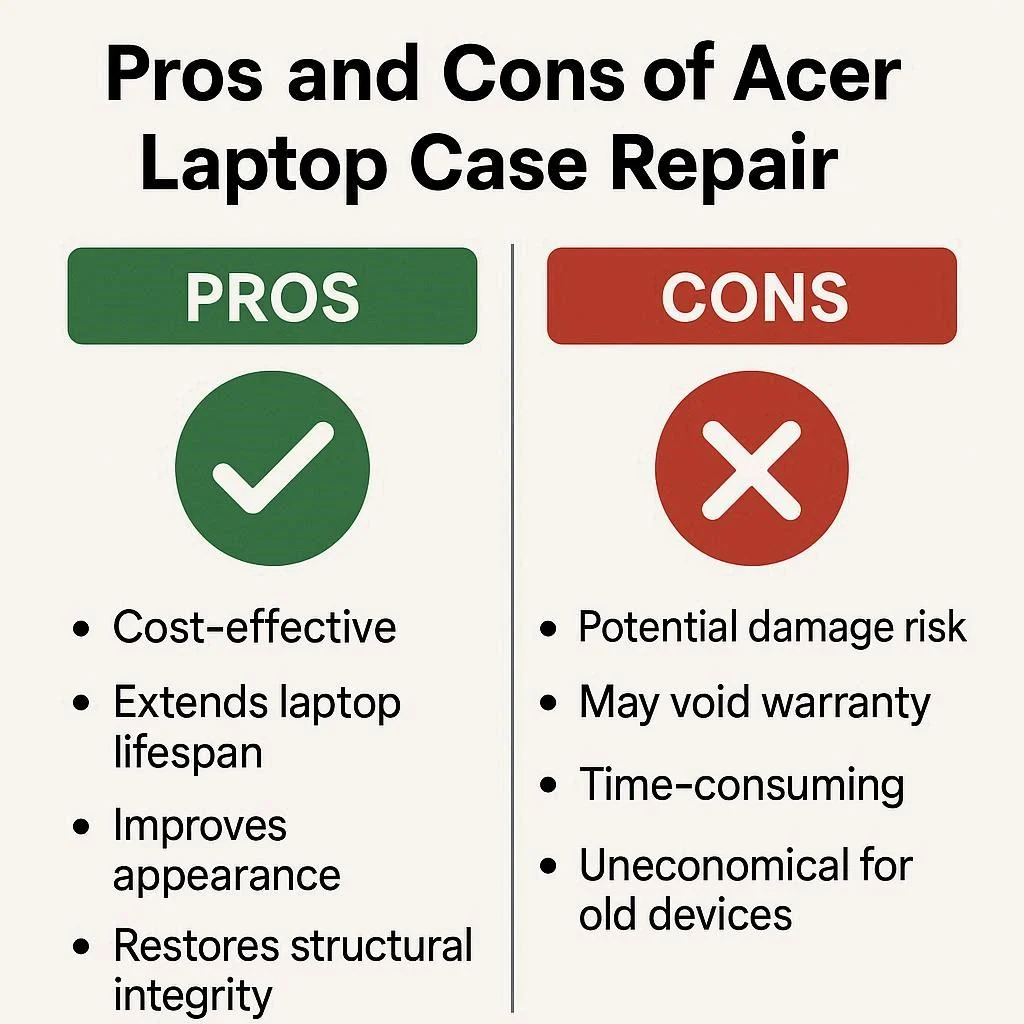 مزایا و معایب تعمیر قاب ایسر