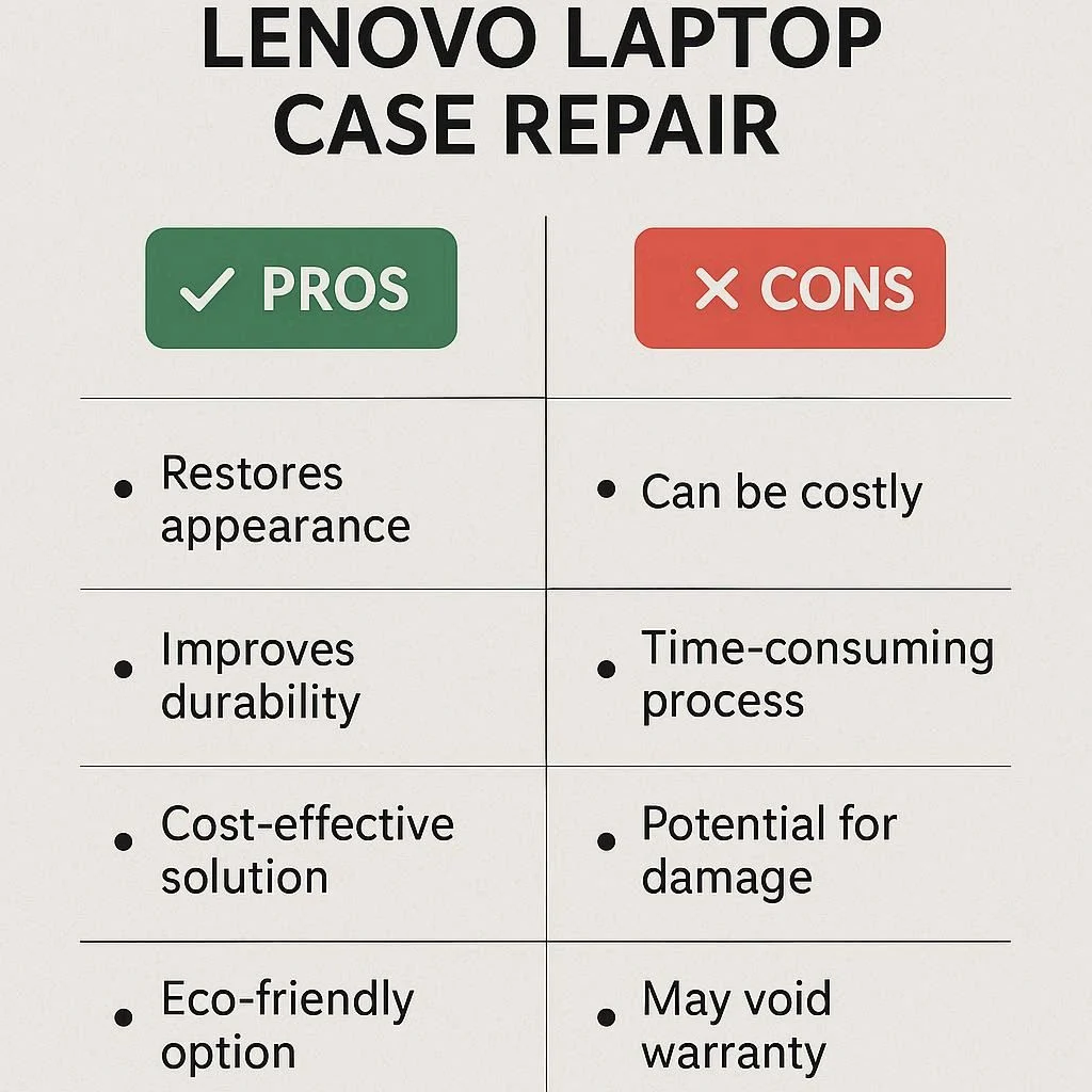 مزایا و معایب تعمیر قاب لپ تاپ لنوو