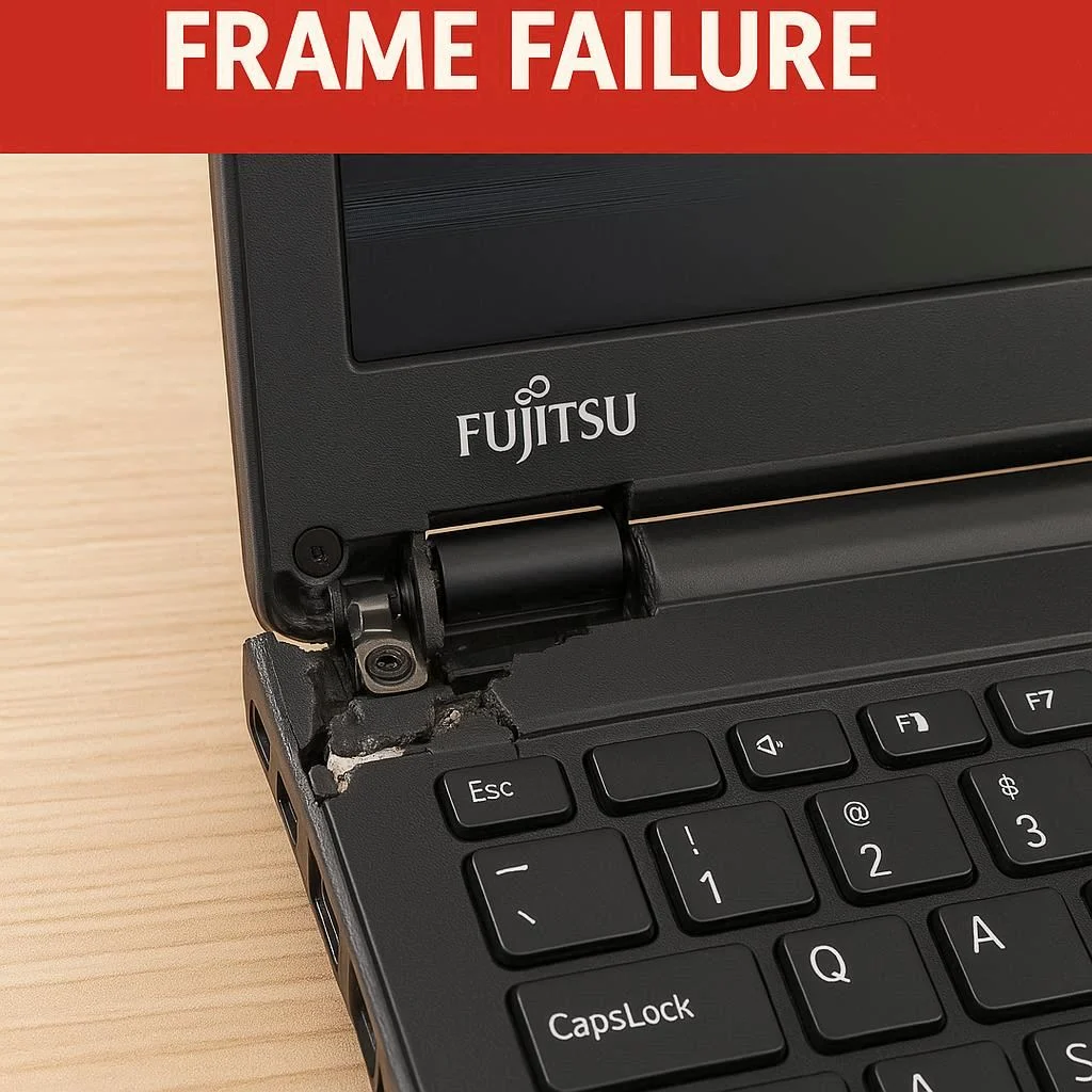 نشانه‌های خرابی قاب فوجیتسو