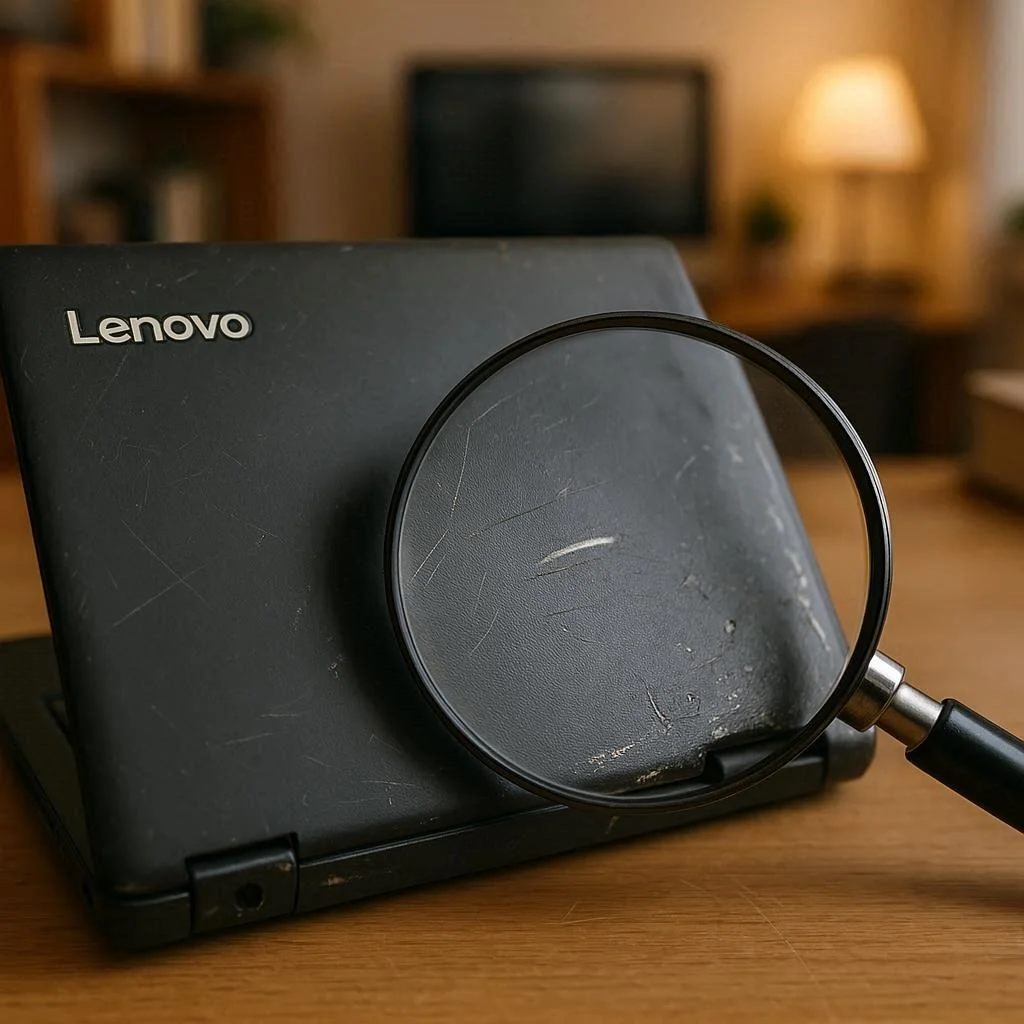 نشانه‌های نیاز به تعمیر قاب لپ تاپ لنوو