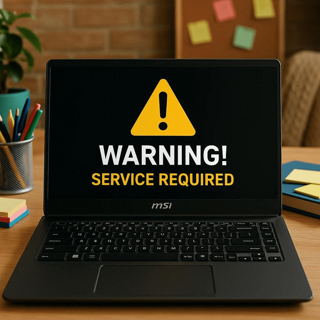 نشانه‌های نیاز به سرویس در MSI