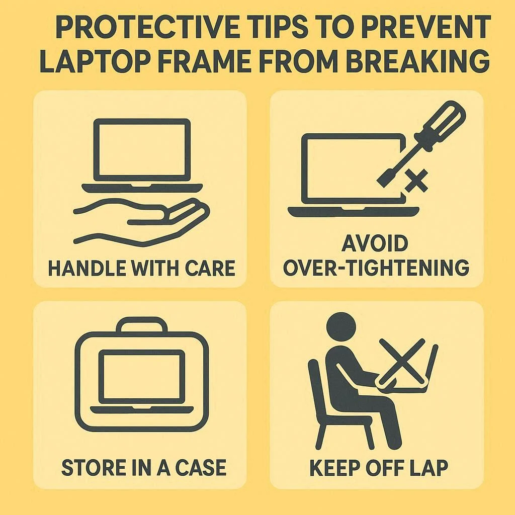 نکات محافظتی برای جلوگیری از شکستگی قاب