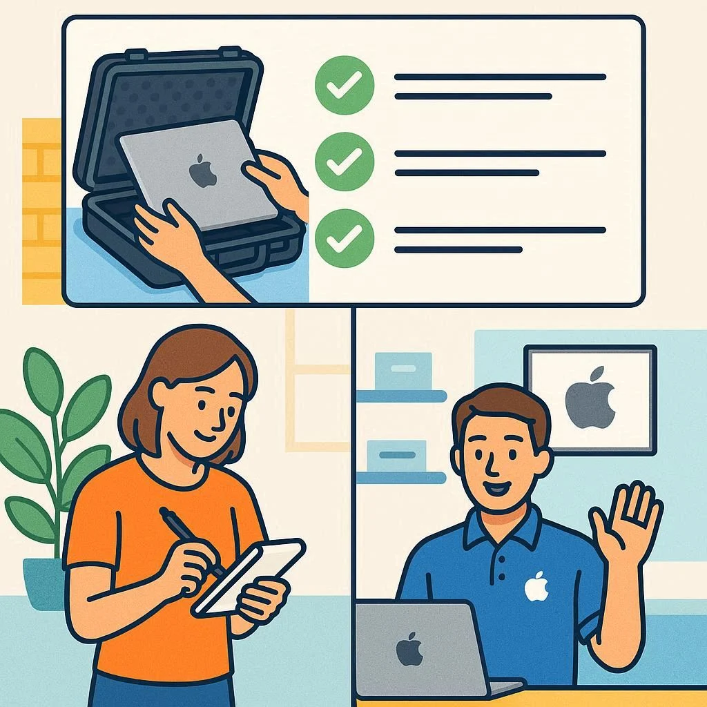 نکات مهم پیش از تحویل لپ‌تاپ به سرویس