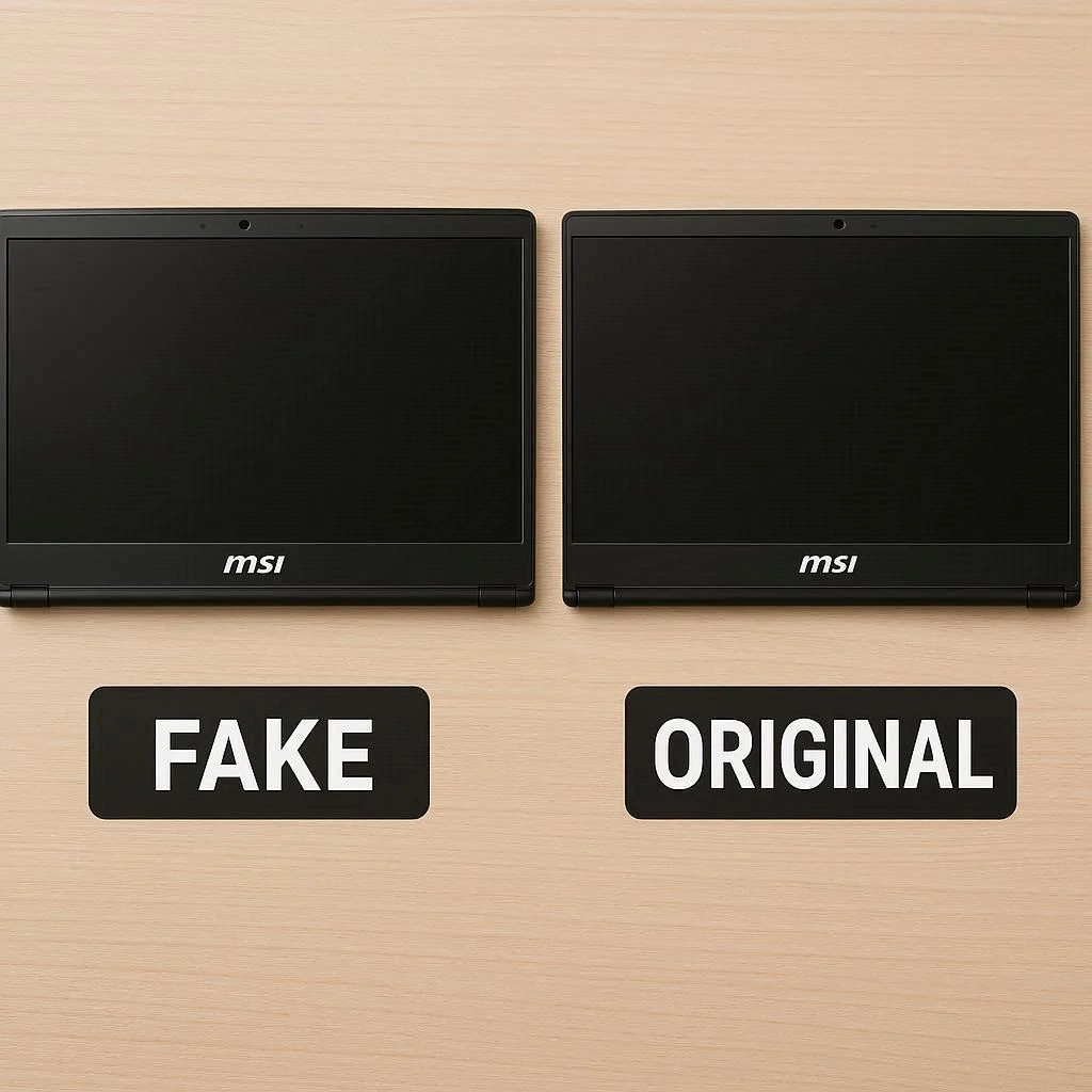 معرفی انواع قاب اورجینال و غیراصل لپ تاپ MSI