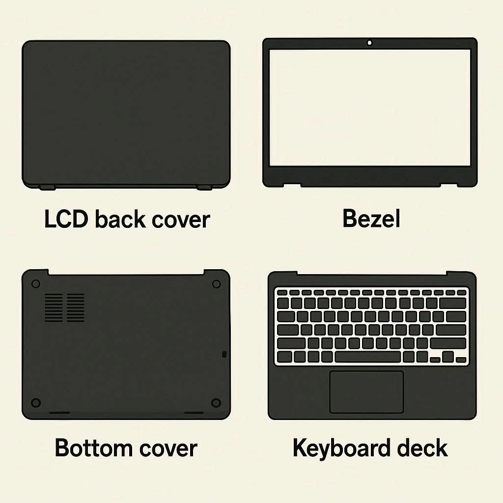 معرفی انواع قاب لپ تاپ لنوو