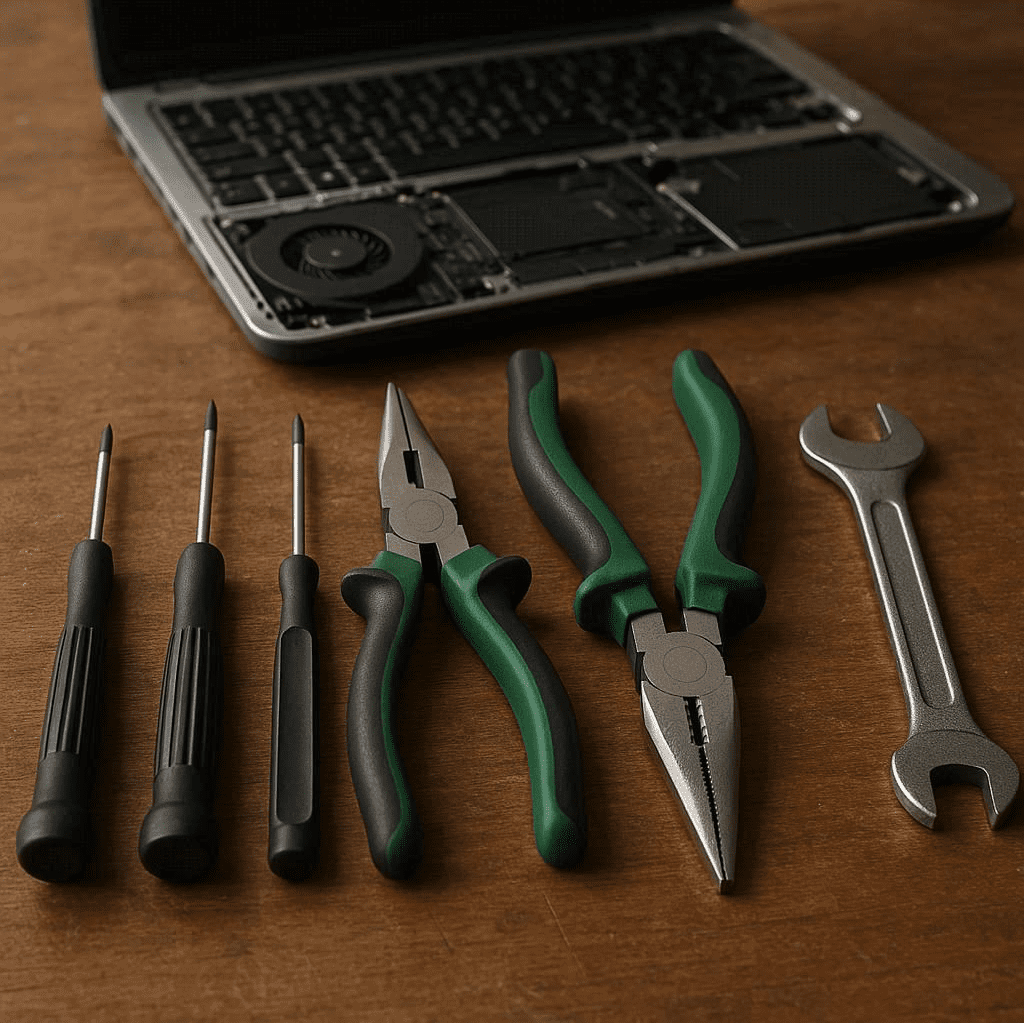 ابزارهای موردنیاز برای تعمیر قاب