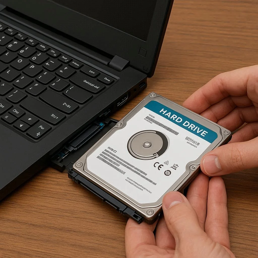 ارتقا هارد لپ تاپ لنوو