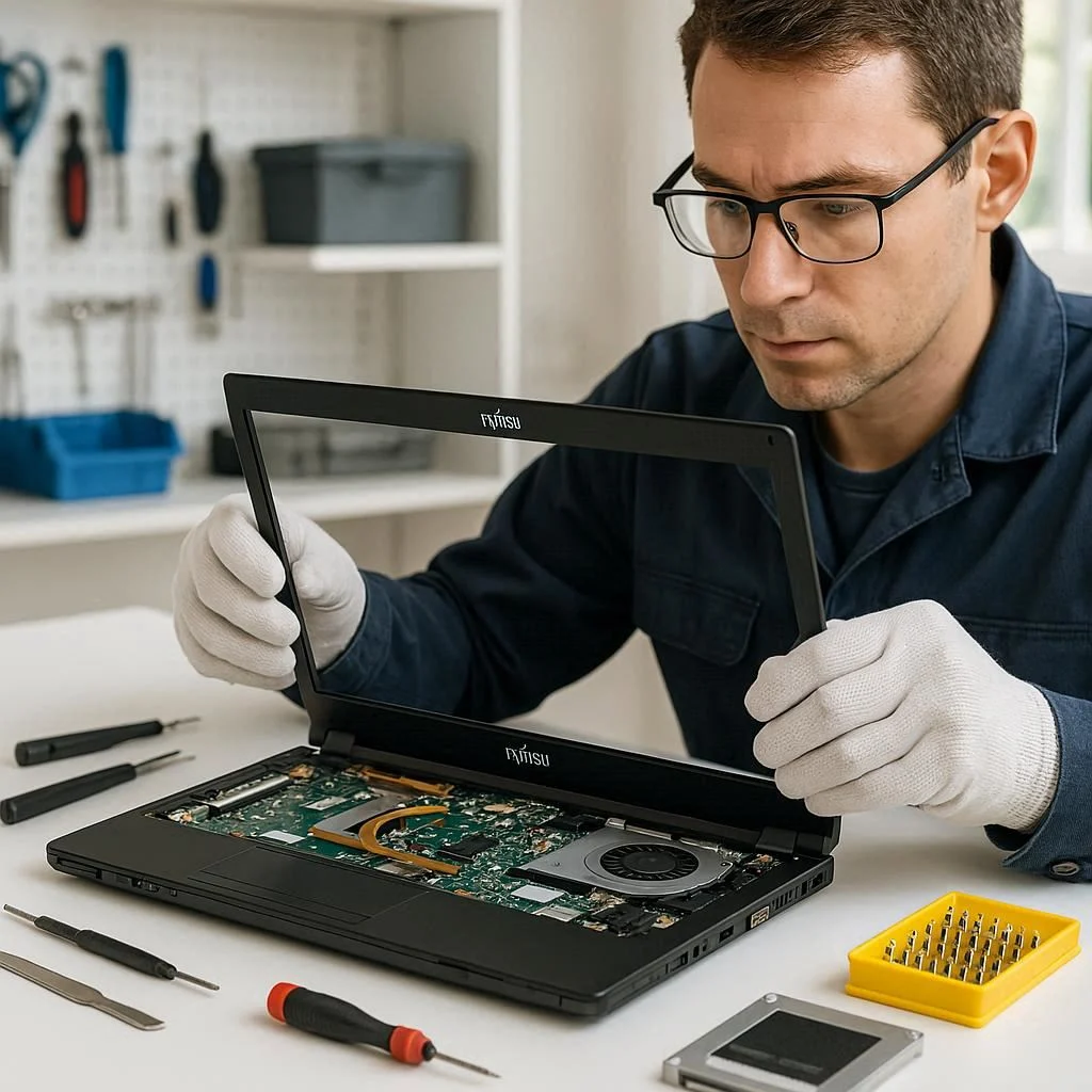 تعمیر و تعویض قاب لپ تاپ فوجیتسو
