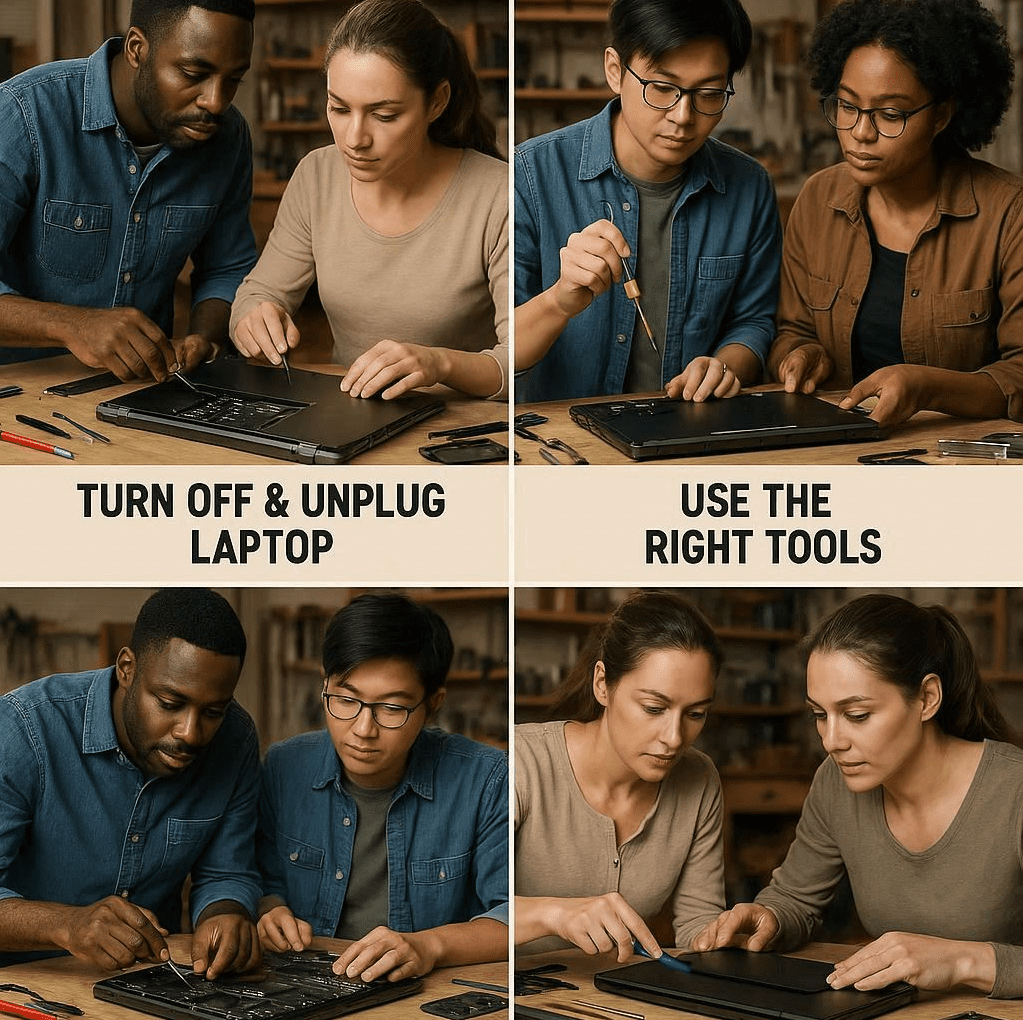 نکات ایمنی در تعمیر قاب