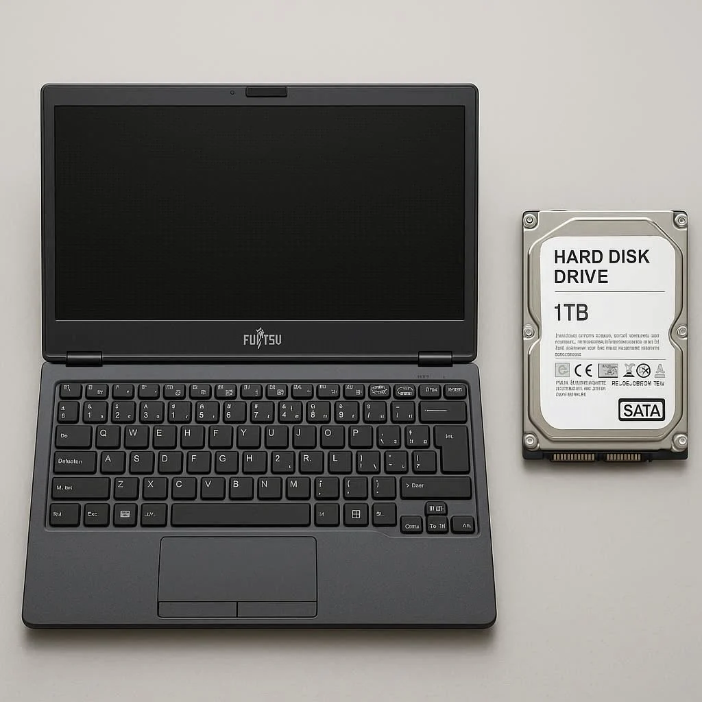 آموزش مراحل ارتقا هارد فوجیتسو