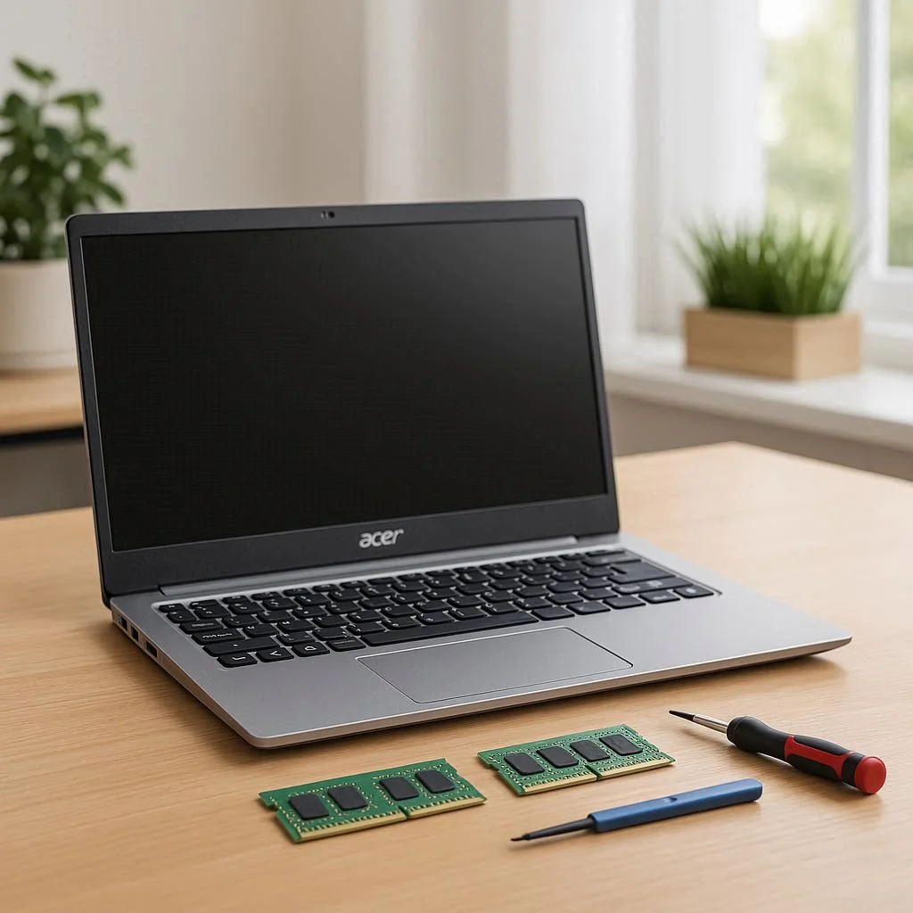 ارتقا رم لپ تاپ ایسر