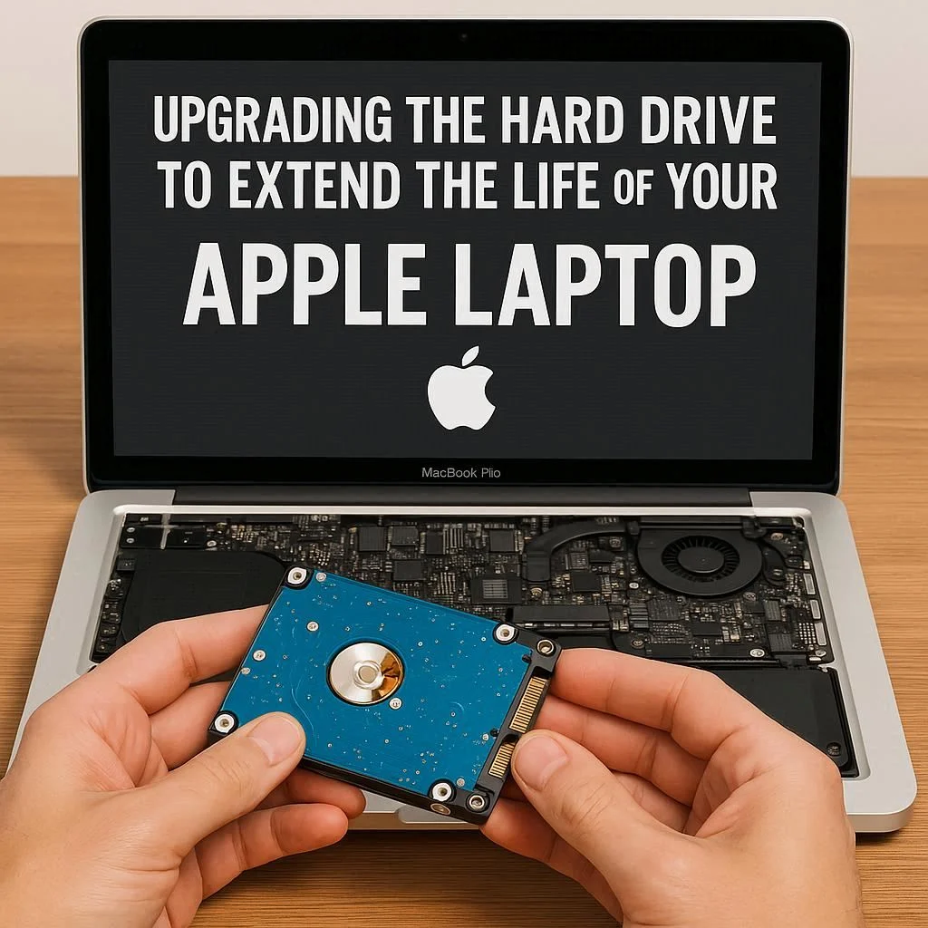 ارتقا هارد برای افزایش عمر لپ‌تاپ اپل