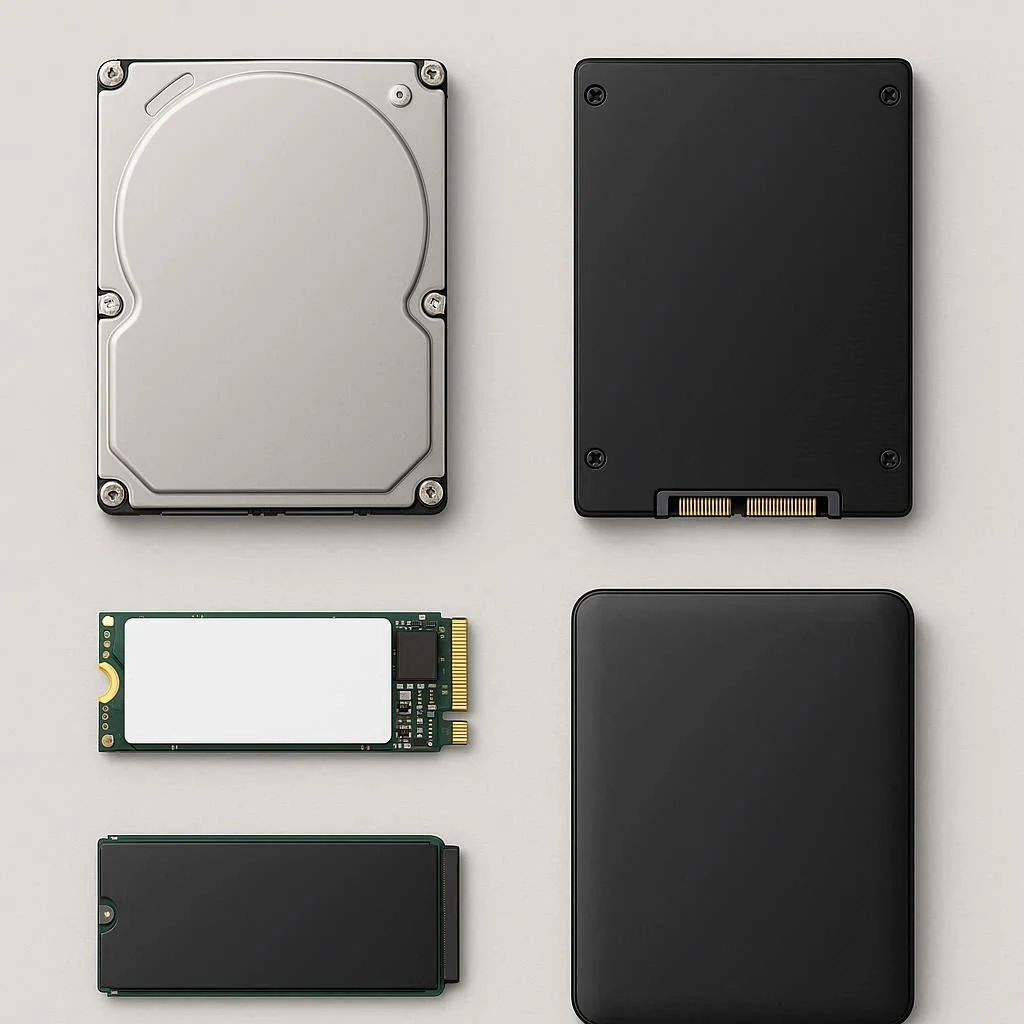 انواع هارد مناسب برای لپ‌تاپ توشیبا