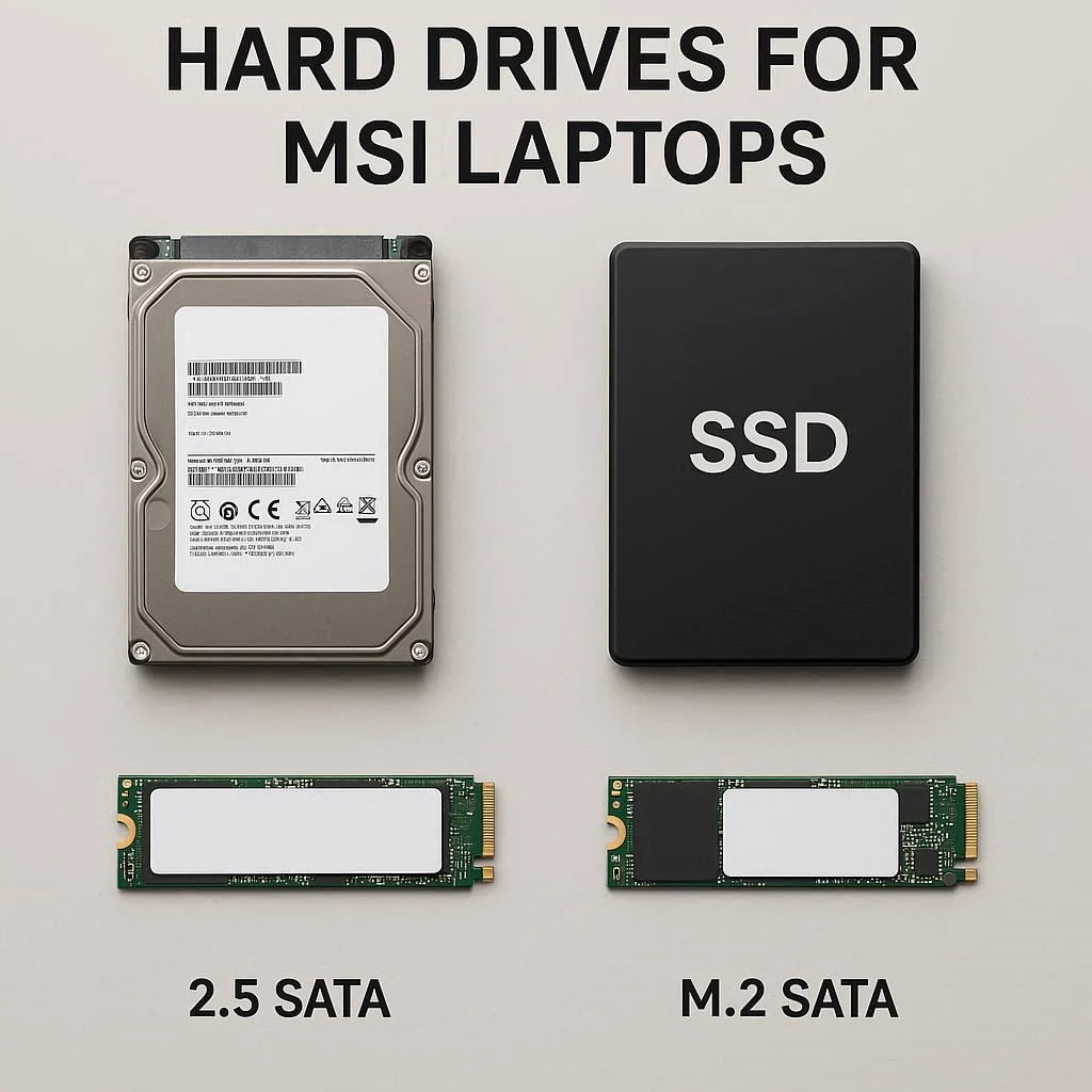 انواع هارد مناسب MSI