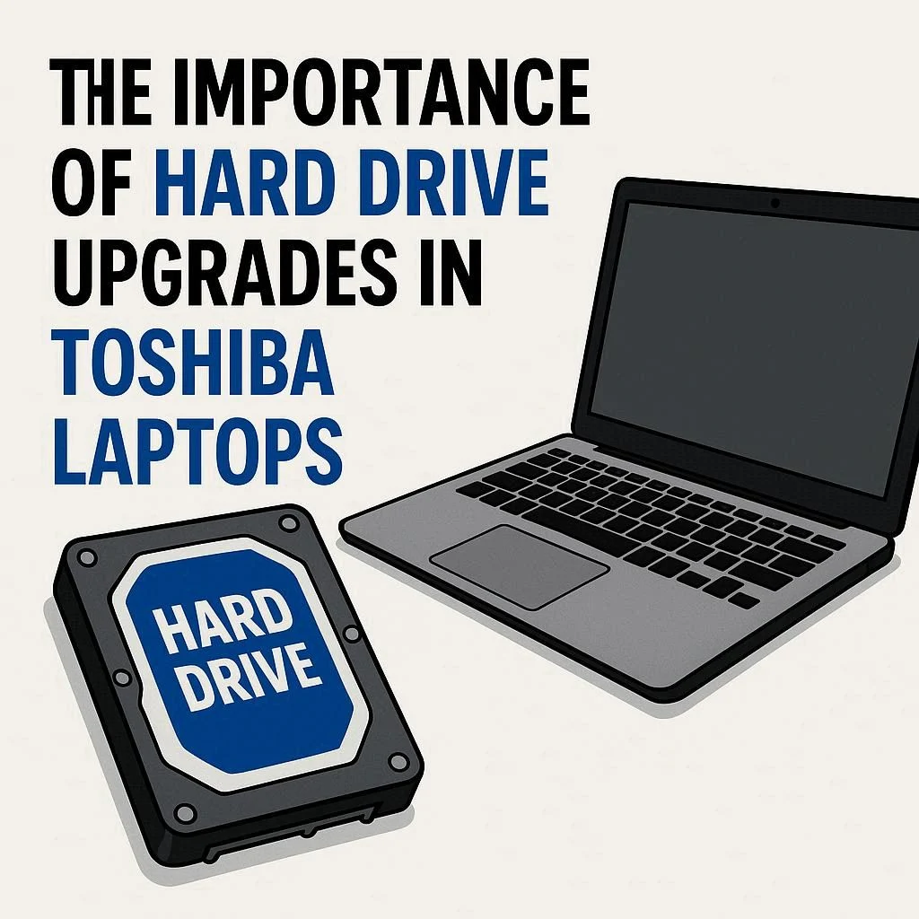 اهمیت ارتقا هارد در لپ ‌تاپ‌های توشیبا