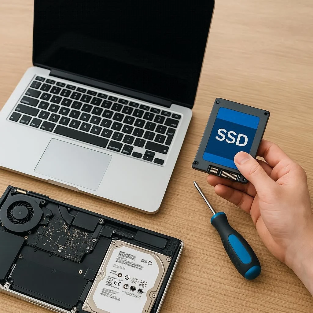 بهترین روش‌های ارتقا هارد لپ تاپ مک ‌بوک 2025