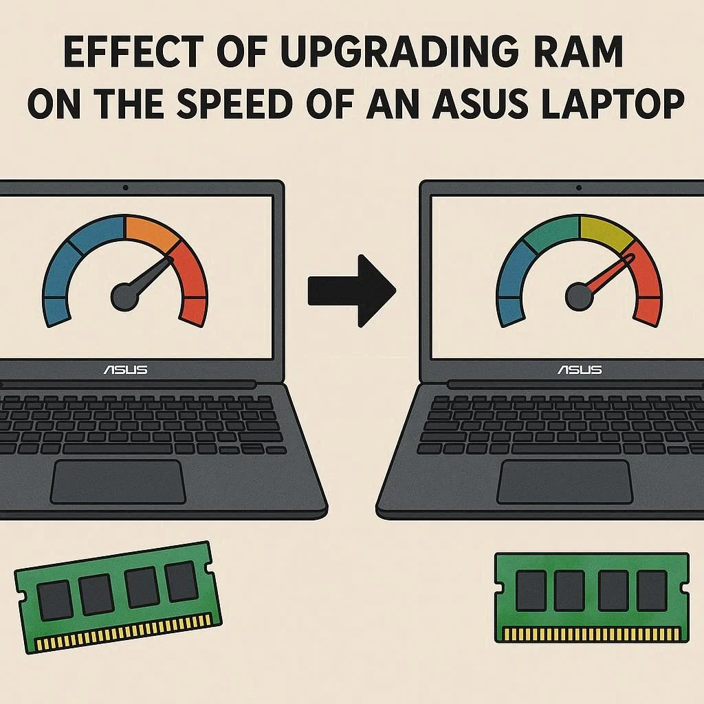 تأثیر ارتقا رم بر سرعت ایسوس