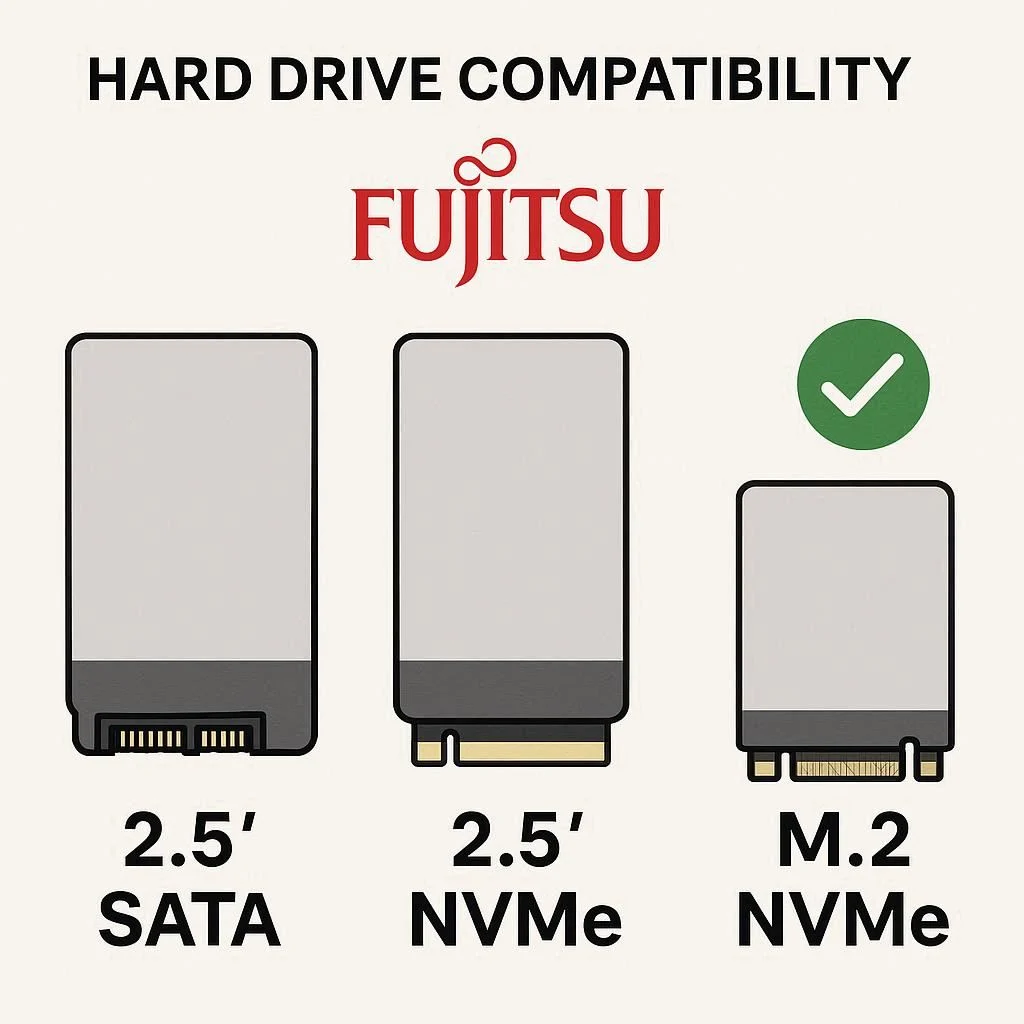 تشخیص پشتیبانی فوجیتسو از نوع هارد
