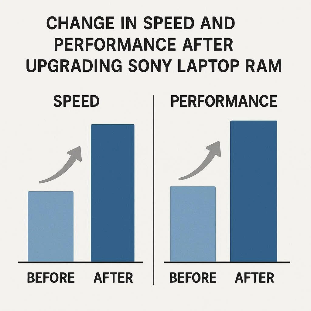 تغییر سرعت و کارایی بعد از ارتقا رم سونی