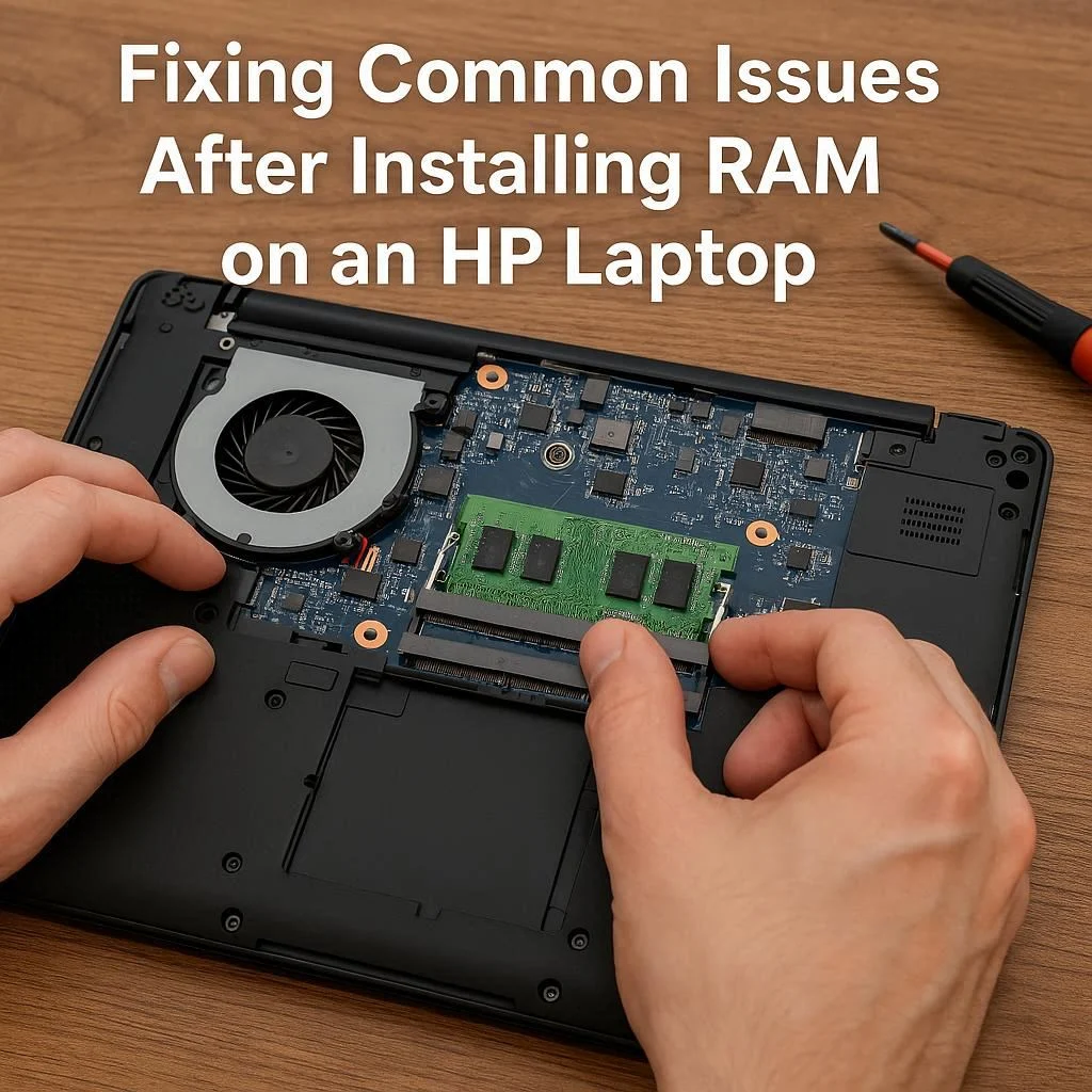 رفع مشکلات رایج بعد از نصب رم